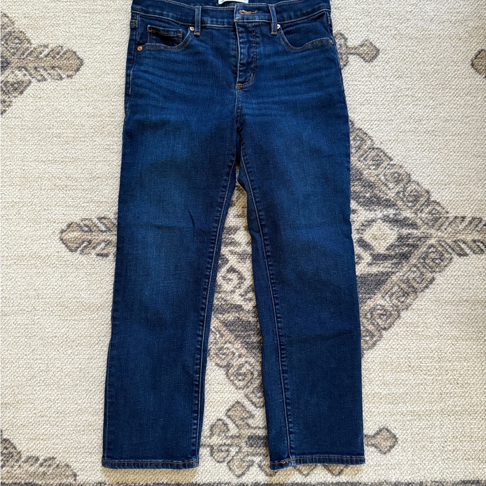 LOFT slim fit petite dark jeans - 27P